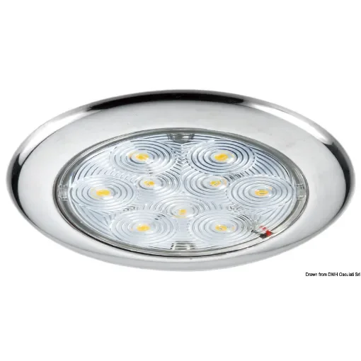 Osculati - Ceiling light w/ 9 white LEDs - 13.179.90 product image