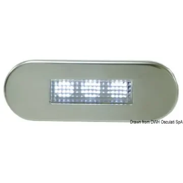 Osculati - Watertight courtesy light w/blue light LED - 13.180.03 product image