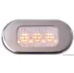 Osculati - Polycarbonate courtesy light 3 yellow LEDs - 13.181.01 product image