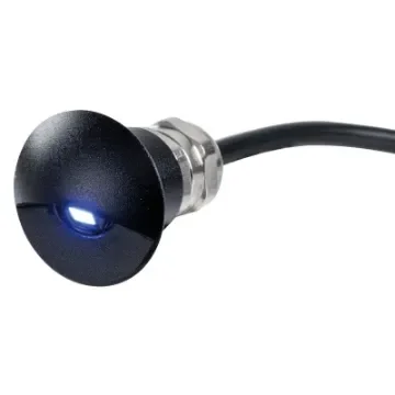 Osculati - Blue LED courtesy light matt black anodized aluminium body - 13.182.11 product image