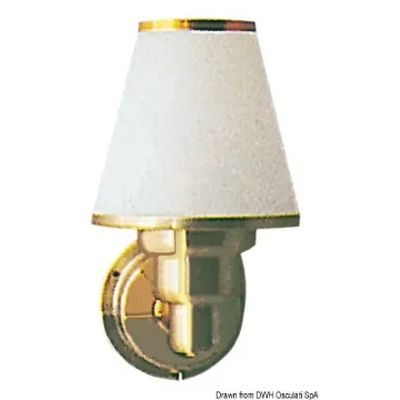 Osculati - Glow Light halogen spotlight, fixed version for bed headboard - 13.207.00 product image