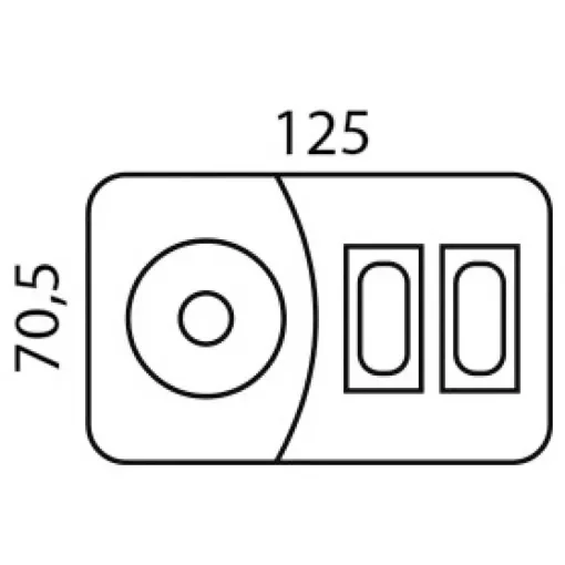 Osculati - Joystick control for LED spotlight - 13.226.49 product image