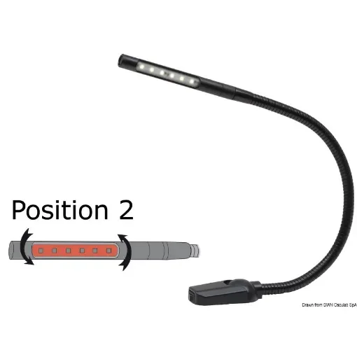 LABCRAFT ML articulated LED spotlight for chart table product image