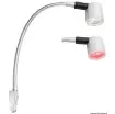 Osculati - Flexible arm 6-LED light for bedside silver titan - 13.239.25 product image