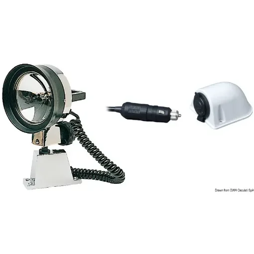 Osculati - Utility high-beam light flat mounting 100 W 12 V - 13.246.02 product image