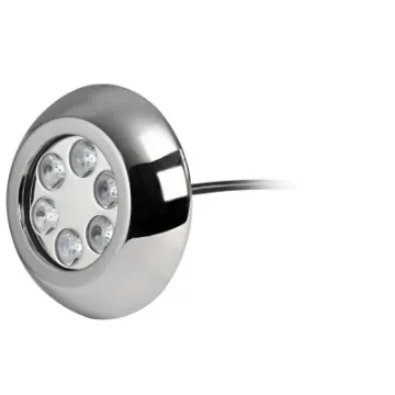 Osculati - Underwater light w/6x3W RGBW LEDs with screws - 13.294.02 product image