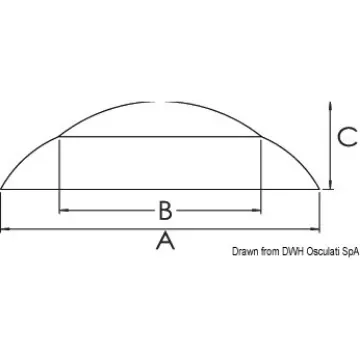 Osculati - Italian Style halogen ceiling light, recessless version - 13.401.90 product image