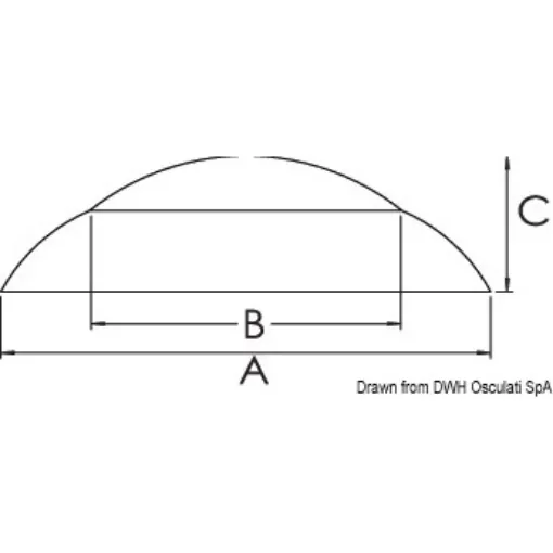 Osculati - Italian Style halogen ceiling light, recessless version - 13.401.90 product image