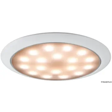 Osculati - Day/Night LED ceiling light recessless white/SS - 13.408.11 product image