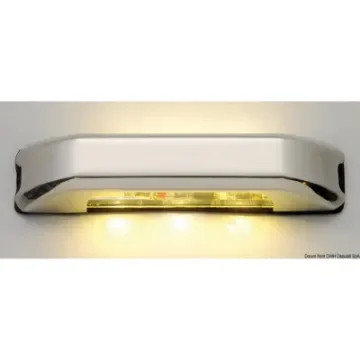 Osculati - LED courtesy light w/4 + 4 white LEDs - 13.428.03 product image