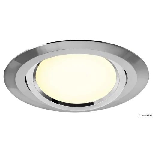 Osculati - Recess swivelling LED light, warm light 4W - 13.437.21 product image