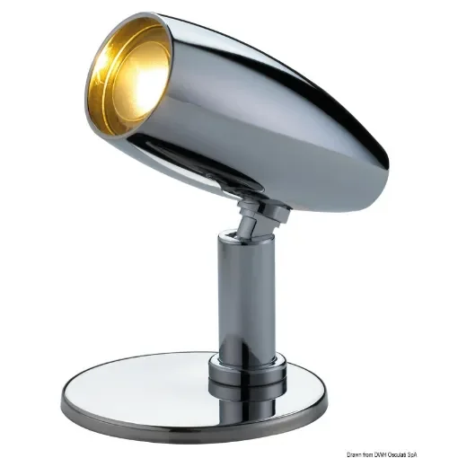 Osculati - Rana articulated LED light High Power 12/24 V - 13.439.40 product image