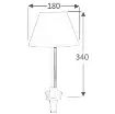 Osculati - Pull-out table lamp for cockpit tables - 13.440.03 product image