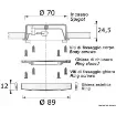 Osculati - Omega wt spot light SS 10W - 13.481.05 product image