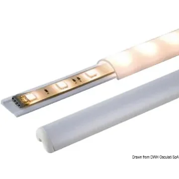 Osculati - Profile to incorporate LED strips 1000 mm - 13.834.30 product image