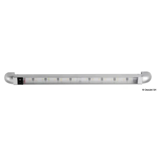 Osculati - Turnstripe 8-LED track light, rotating version - 13.838.01 product image