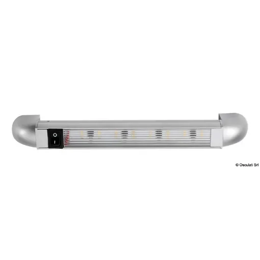 Osculati - Turnstripe 16-LED track light, rotating version - 13.838.02 product image