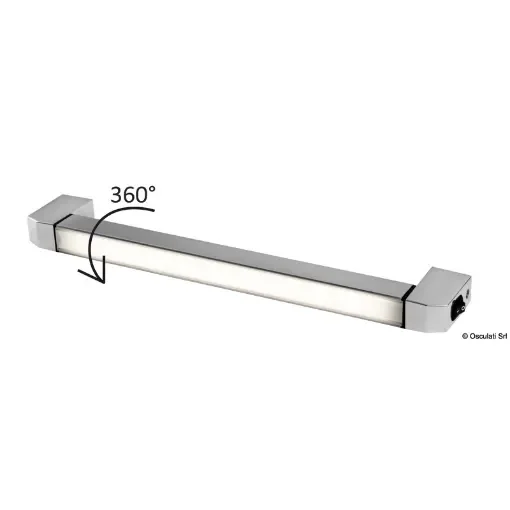 Osculati - Slash 325&amp;#176; adjustable LED ceiling light 24 V - 13.838.24 product image