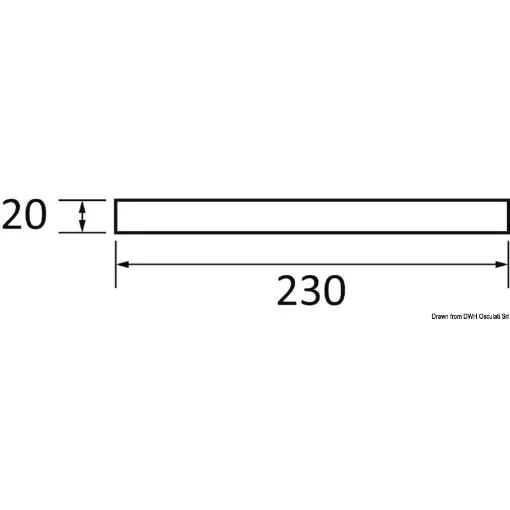 Osculati - U-Pro LED strip light 230 LEDs - 13.839.01 product image