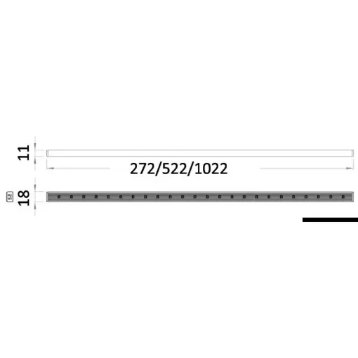 Osculati - LABCRAFT Orizon LED light strip 24 LEDs 12V - 13.843.01 product image