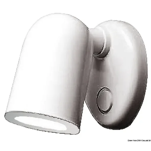 Osculati - Batsystem Tube spotlight white ABS 12 LEDs - 13.868.10 product image