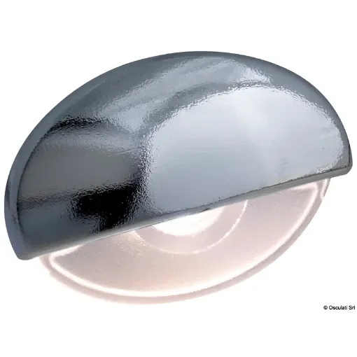 Osculati - Steeplight white LED courtesy light chromed body - 13.887.03 product image