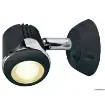 Osculati - Articulated HI-POWER LED black spotlight 12/24 V - 13.896.02 product image