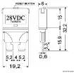 Osculati - Resettable blade fuse 20 A - 14.005.05 product image