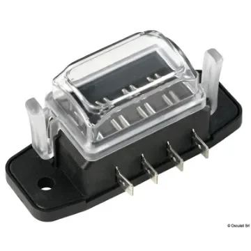 Osculati - Watertight blade fuse holder box 4 housings - 14.100.31 product image