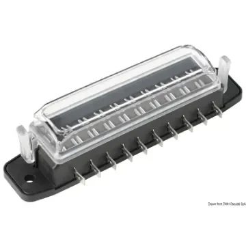 Osculati - Blade fuse holder box 10 housings - 14.100.34 product image