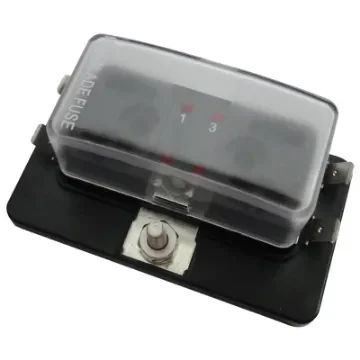 Osculati - Fuse holder box for small fuses 4 outputs - 14.101.04 product image