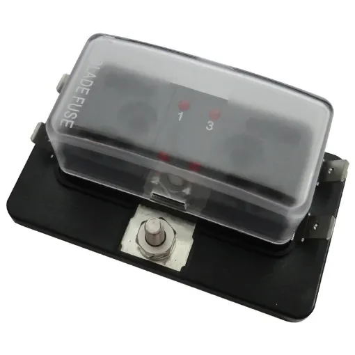 Osculati - Fuse holder box for small fuses 4 outputs - 14.101.04 product image
