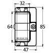 Osculati - Fuse holder box for small fuses 4 outputs - 14.101.04 product image