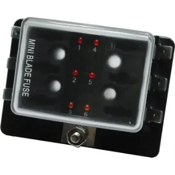 Osculati - Fuse holder box for small fuses 6 outputs - 14.101.06 product image