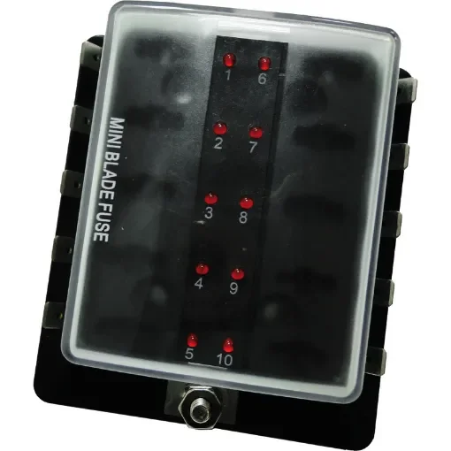 Osculati - Fuse holder box for small fuses 10 outputs - 14.101.10 product image