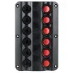 Osculati - Wave electric control panel 6 switches - 14.104.02 product image