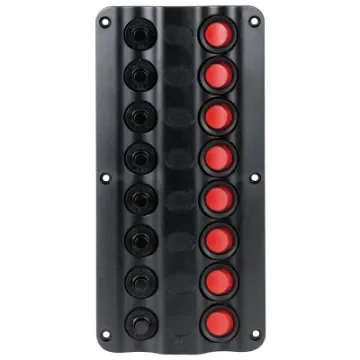 Osculati - Wave electric control panel 8 switches - 14.104.03 product image