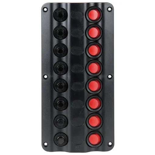 Osculati - Wave electric control panel 8 switches - 14.104.03 product image
