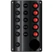 Osculati - Wave electric control panel 5 + lighter plug - 14.104.06 product image