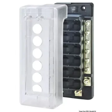 Osculati - 6P independent source circuit breaker box - 14.182.06 product image