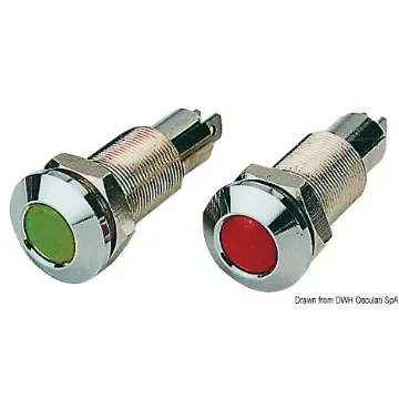 Osculati - Instrument panel warning light green - 14.185.02 product image