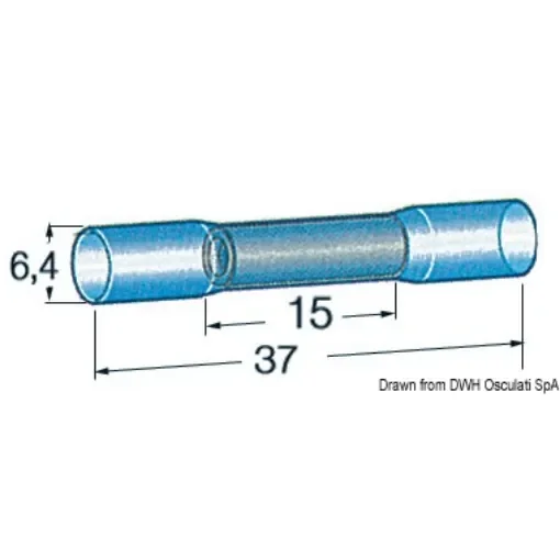 Osculati - Pre-insulated tube 1-2,5 mm&amp;#178; - 14.186.50 product image