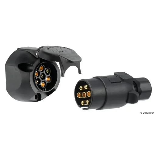 Osculati - Socket and 7-pole plug for towing - 14.190.00 product image