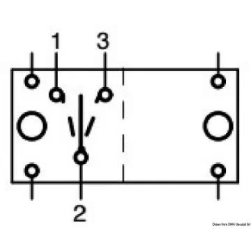 Osculati - ON-OFF-ON switch 12 V - 14.192.04 product image