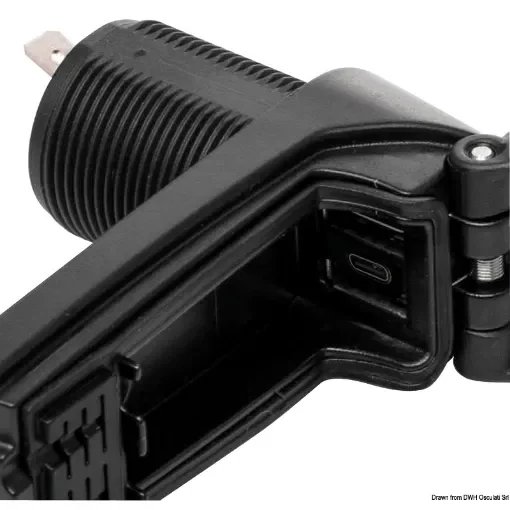 Osculati - Dual USB socket Type A + Type C - 14.195.68 product image