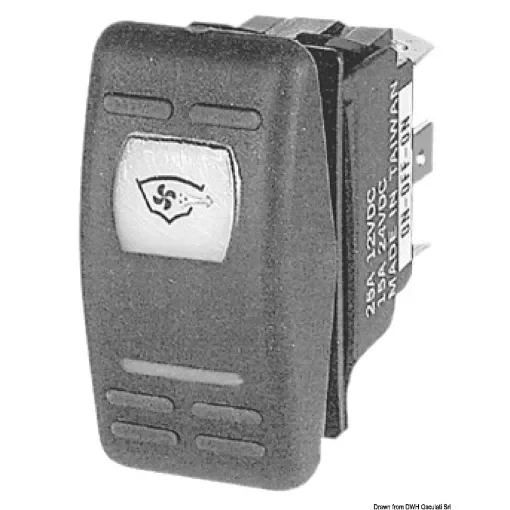 Osculati - Marina R (ON)-OFF-(ON) switch f. gangways - 14.198.05 product image