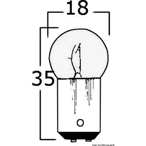 Osculati - Bipolar bulb 12 V 5 W - 14.200.00 product image