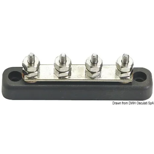 Osculati - Bus-bar electric terminal board 4 x 5 mm - 14.207.04 product image