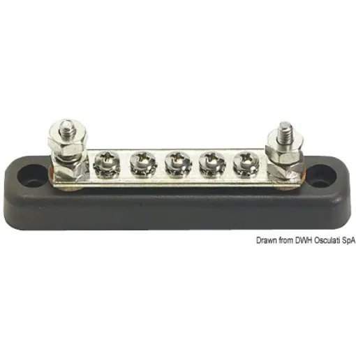 Osculati - Bus-bar electric terminal board 2 x 5 mm - 14.207.05 product image