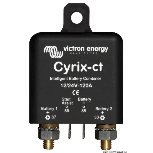 Osculati - VICTRON Cyrix-ct dual battery charger 120Ah - 14.263.01 product image